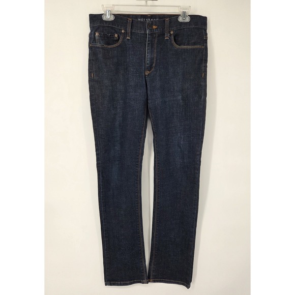 Mott And Bow Jeans Men's 30x32 Slim Fit‎ Stretch Dark Blue Wash Denim Comfort - Picture 2 of 8